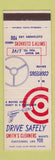 Matchbook Cover - Drive Safely Smith's Cleaners New Castle Ellwood City PA