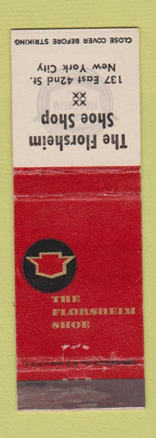 Matchbook Cover - Florsheim Shoes New York City