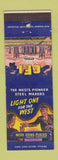 Matchbook Cover - CF&I Steel Denver Colorado