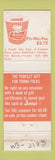 Matchbook Cover - Jerry's Restaurants Fried Chicken WEAR