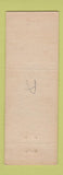 Matchbook Cover - Botetourt Hotel Buchanan VA hillbilly
