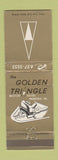 Matchbook Cover - Golden Triangle Motor Hotel Norfolk VA WEAR