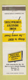 Matchbook Cover - Taylor Rental Center Manassas VA