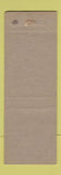 Matchbook Cover - Motel Jefferson Davis Richmond VA WORN
