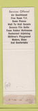 Matchbook Cover - White Oaks Motel Amherst VA WEAR