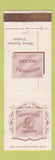 Matchbook Cover - Gristmill Square Warm Springs VA WEAR
