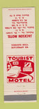 Matchbook Cover - Jackson Motel Pulaski Dublin VA Wytheville VA