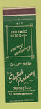 Matchbook Cover - Skyline Parkway Motor Court Waynesboro VA