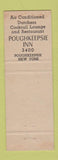 Matchbook Cover - Poughkeepsie Inn NY