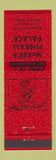 Matchbook Cover - McKee's Pinball Palace Sidney OH