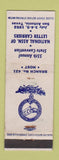 Matchbook Cover Letter Carriers Postal Union San Antonio TX 1952 convention WEAR