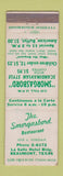 Matchbook Cover - Smorgasbord Restaurant Beaumont TX