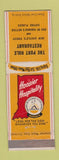 Matchbook Cover - Port Hole Restaurant New Castle IN WORN