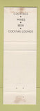 Matchbook Cover - Charcoal Steak House Roanoke VA