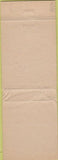 Matchbook Cover - Matchbook Cover Elks Club Aurora CO WORN