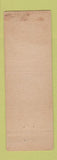 Matchbook Cover - New Warrenton Restaurant VA low phone # girlie WORN