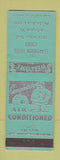 Matchbook Cover - Clarenton Hotel Court Arlington VA Eskimo WEAR