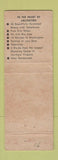 Matchbook Cover - Clarenton Hotel Court Arlington VA Eskimo WEAR