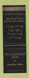 Matchbook Cover - Hi Lander Inn Conifer Colorado WEAR