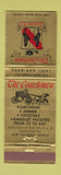 Matchbook Cover - The Coachmen Riverton RI
