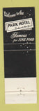 Matchbook Cover - Carriage Shop Lazy Susan Lunch Lockport NY