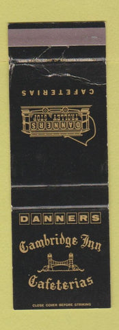 Matchbook Cover - Danners Cambridge Inn CHAIN WEAR