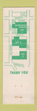 Matchbook Cover - Downtown Garage parking oil gas Youngstown OH WEAR