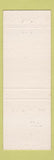 Matchbook Cover - Interstate Auto Auction GREEN