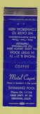 Matchbook Cover - Motel Capri Redding CA WEAR
