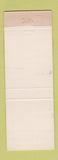 Matchbook Cover - Park Terrace Motel Junction City KS WEAR