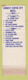 Matchbook Cover - Lombardy Motel Atlantic City NJ WEAR