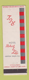 Matchbook Cover - Hotel Robert E Lee Winston Salem NC