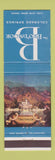 Matchbook Cover - Broadmoor Colorado Springs PRINTING ERROR