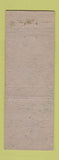 Matchbook Cover - Portland Open Golf Tournament Portland OR WEAR
