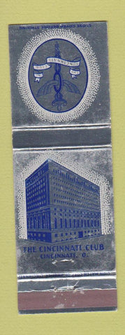 Matchbook Cover - Cincinnati Club OH WEAR