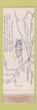 Matchbook Cover - Blue Mountain Hotel Skeet Club Harrisburg PA WEAR