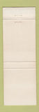 Matchbook Cover - Missouri Athletic Club St Louis MO