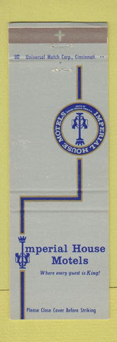 Matchbook Cover - Imperial House Motels