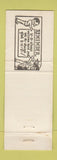 Matchbook Cover - Oaks Motel Restaurant Rosedale VA
