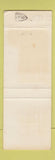 Matchbook Cover - Franklin Motel Franklin NC WEAR