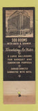 Matchbook Cover - Dayton Biltmore Hotel OH WEAR