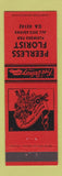 Matchbook Cover - Peerless Florist Flowers