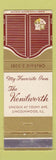 Matchbook Cover - Kenilworth Lincolnwood IL inn