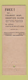 Matchbook Cover - New Hampshire Tourism DD Bean Concord NH