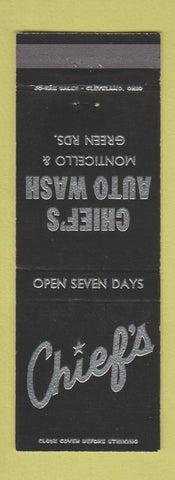 Matchbook Cover - Chief's Car Wash