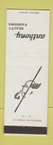 Matchbook Cover - Anthony Beauty Fashions West ST Paul MN girlie