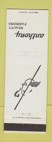 Matchbook Cover - Anthony Beauty Fashions West ST Paul MN girlie