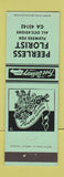 Matchbook Cover - Peerless Florist Flowers