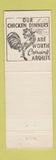 Matchbook Cover - Copper Kettle Restaurant Drive In Athens TN