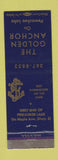 Matchbook Cover - The Golden Anchor Pewaukee Lake WI